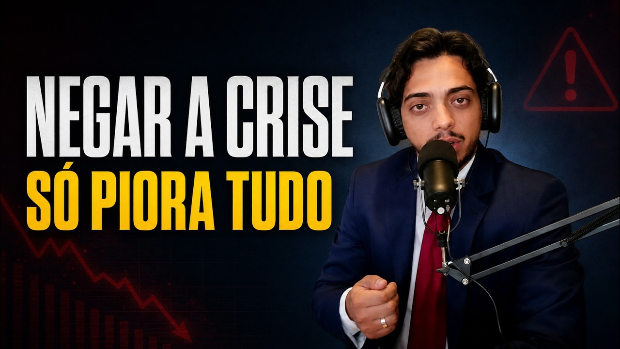 Marcos Brizola apresenta os riscos de negar uma crise empresarial