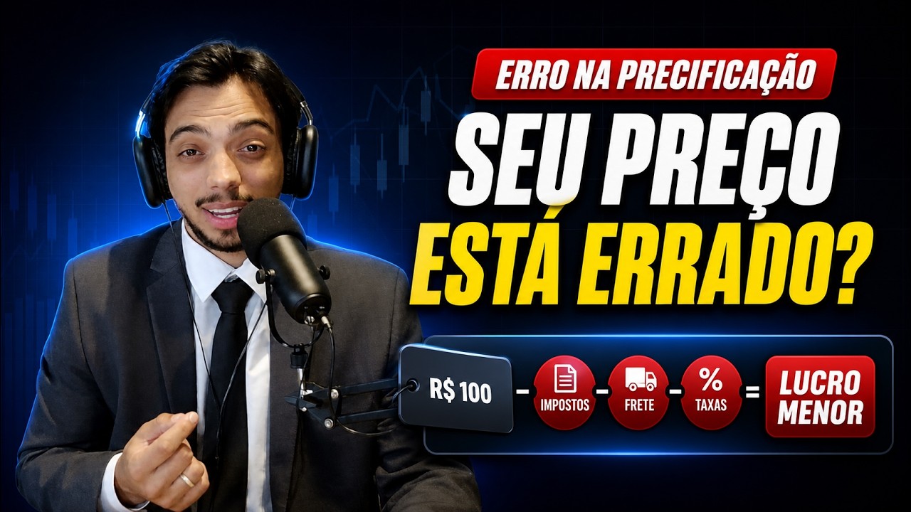 Marcos Brizola fala sobre erros de precificação e margem de lucro